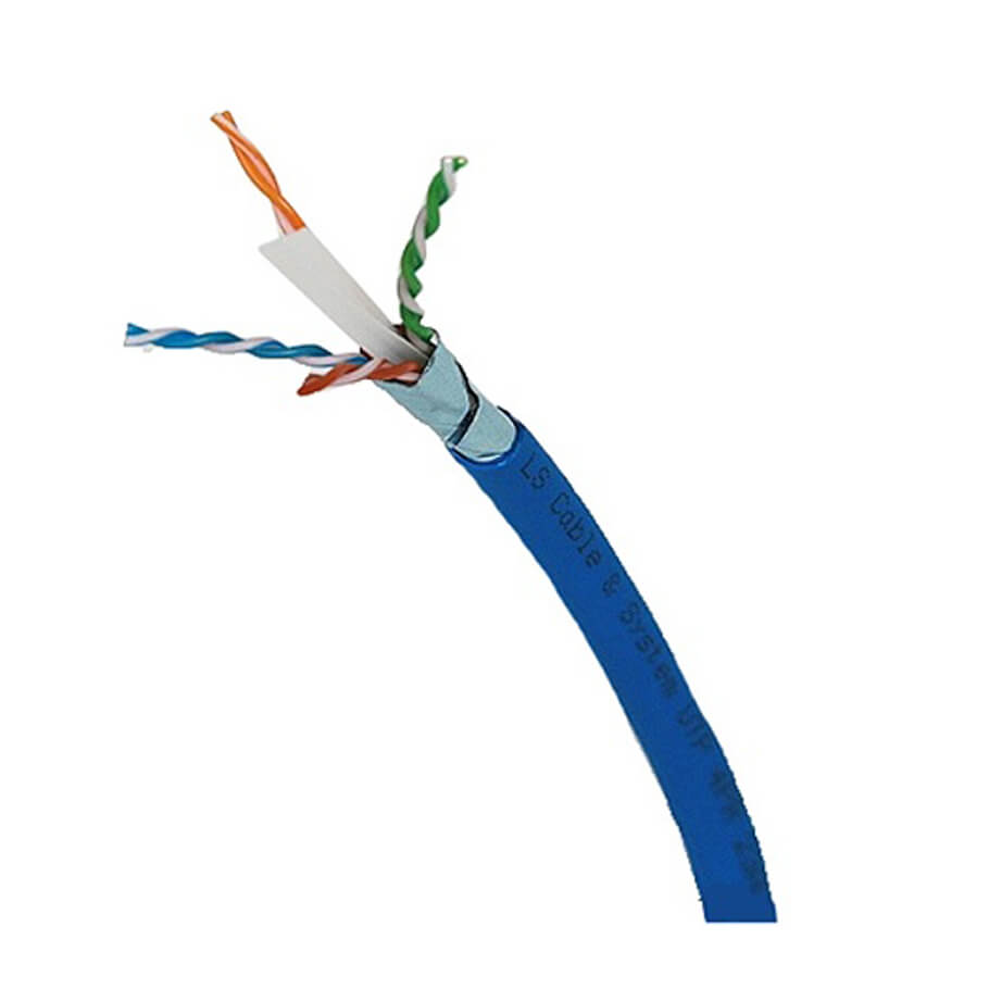 Cáp mạng LS Cat6 F/UTP (FTP-G-C6G-E1VN-M 0.5X004P/BL)